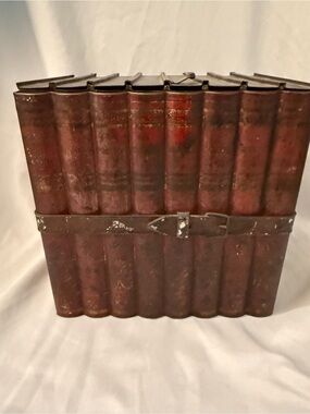 Huntley & Palmers Antique Book-Biscuit Tin-Hidden Storage Box